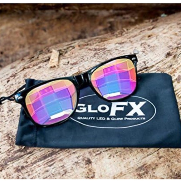 GloFX Accessories - GloFX Ultimate Kaleidoscope Glasses - Rainbow Rave Light Diffraction Eyewear